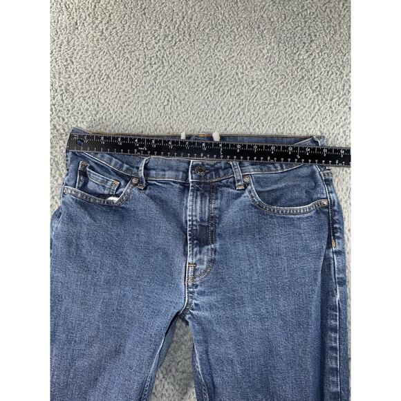 Everlane Jeans Women 30 Mid Rise Slim Straight Medium‎ Wash Blue Denim Pants - Picture 3 of 9